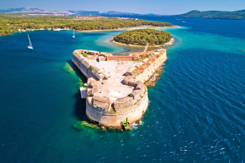 Festung Hl. Nikolaus in Sibenik